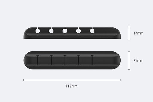 Falcon Moment Silicone cable management clamp