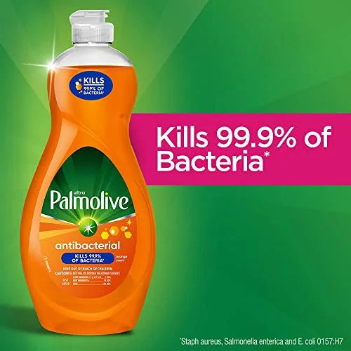 PALMOLIVE ULTRA DISH LIQUID, ORANGE, ANTIBACTERIAL, 32.5 FL OZ