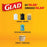 GLAD WHITE GARBAGE BAGS - TALL 45 LITRES - FORCEFLEX, DRAWSTRING, WITH FEBREZE FRESH CLEAN SCENT, 50 TRASH BAGS