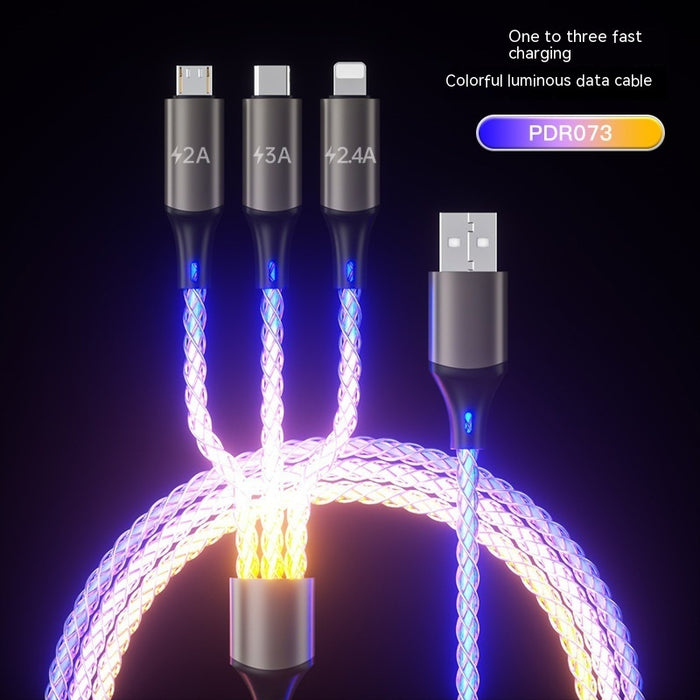 Falcon Moments RGB Charging Data Cable Magic Color