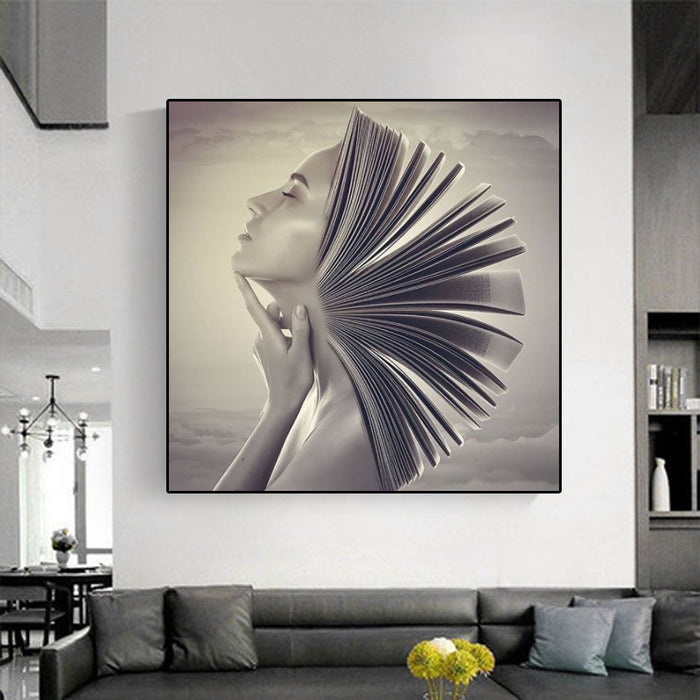 Falcon Moments Art Beauty Canvas Painting